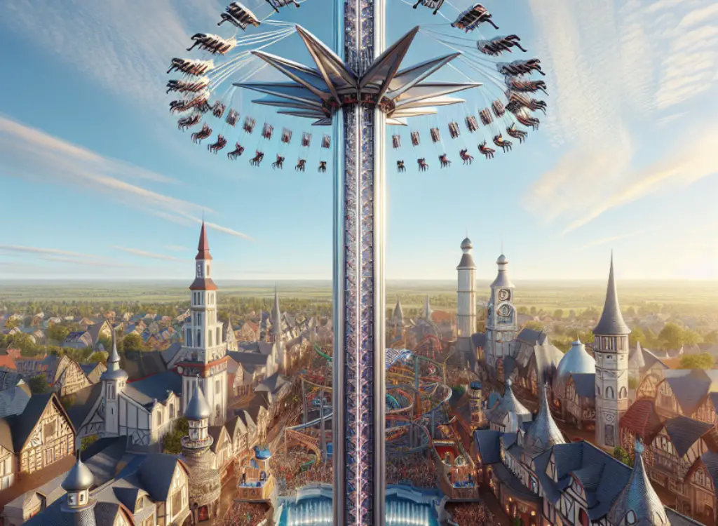 7 atemberaubende Fakten: Europapark Freefall Tower