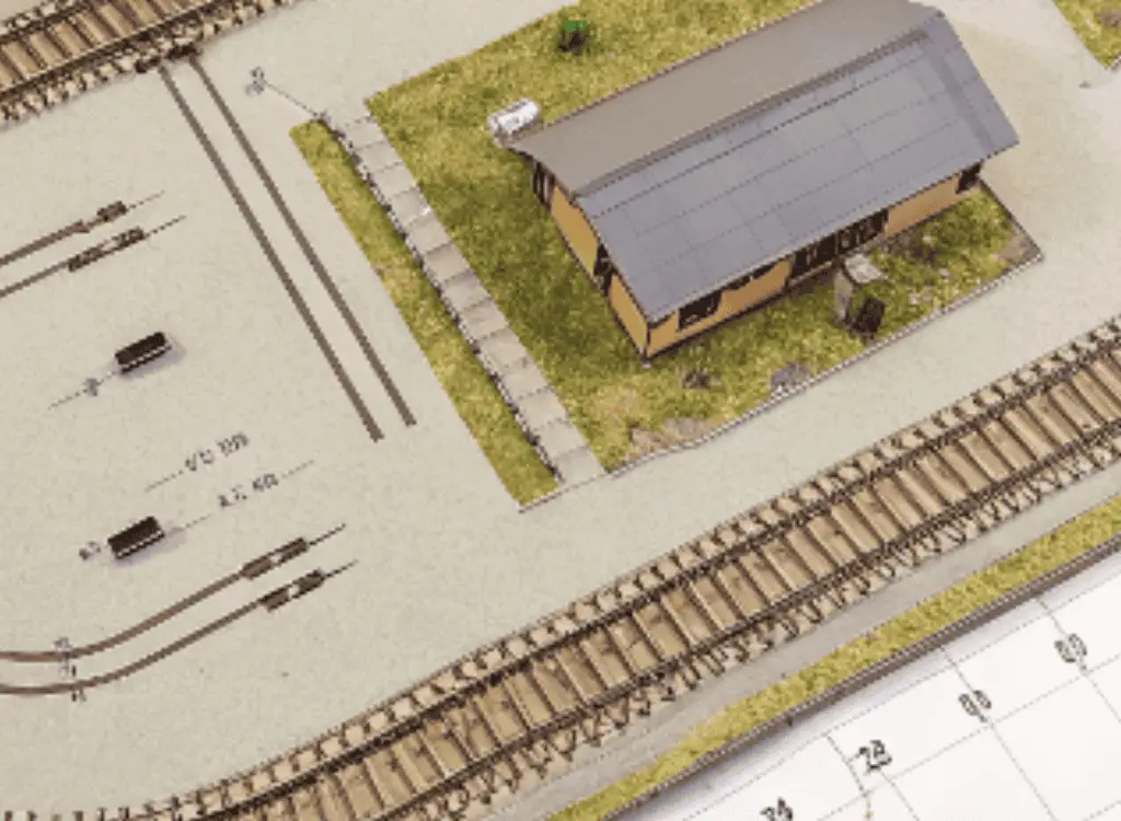 Modelleisenbahn H0 Gleisplan