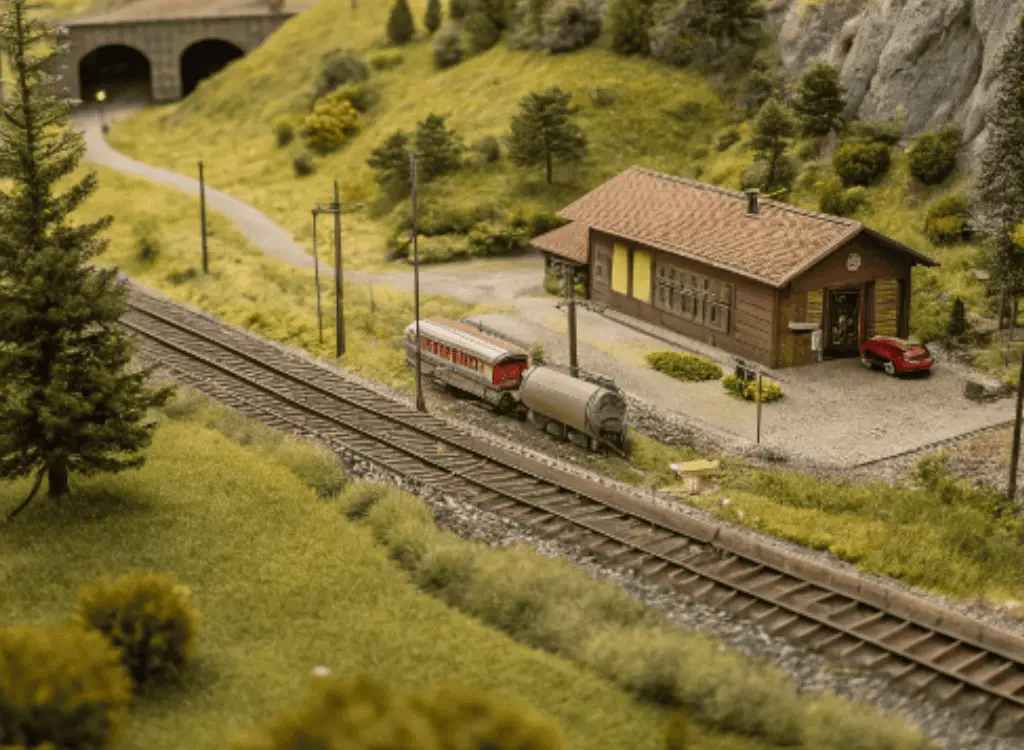 Modelleisenbahn H0 Gleisplan